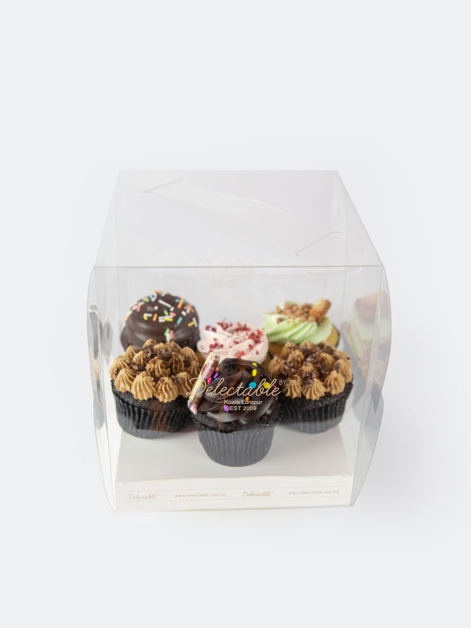 box of 6 cupcake