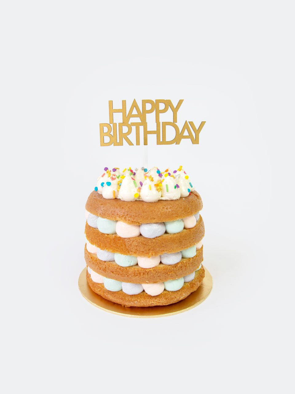 happy birthday cake topper