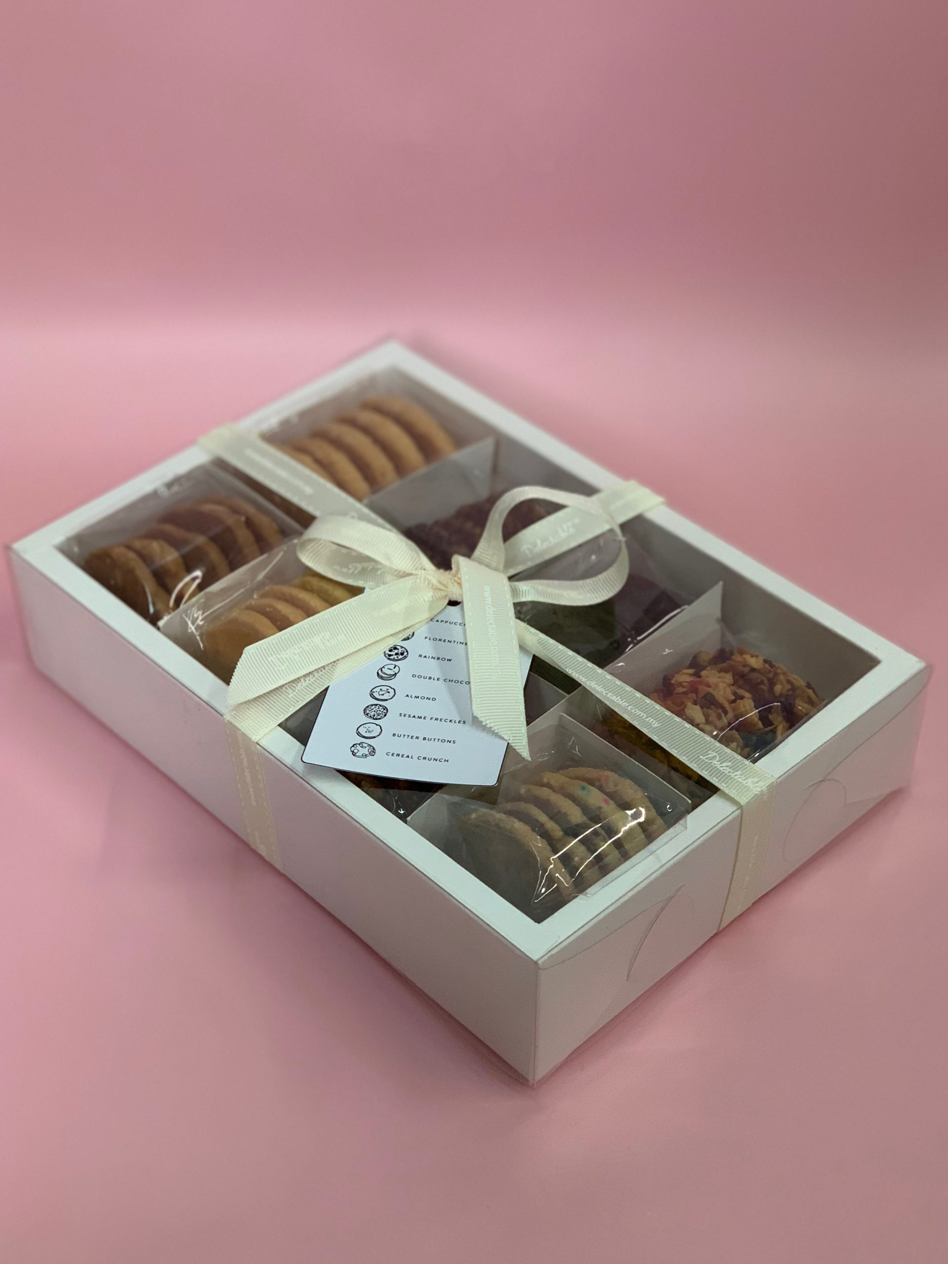 Delectable Cookie Sampler Box – Delectable by Su – Cake Delivery Kuala ...