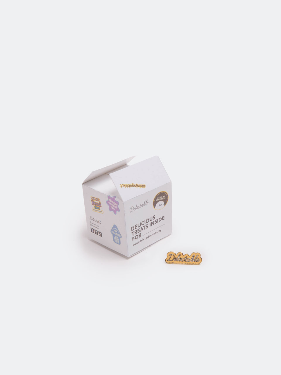 Delectable Enamel Pin