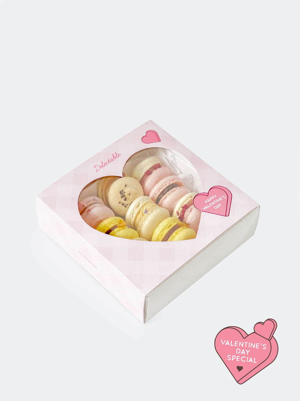 Valentine’s Day Macarons