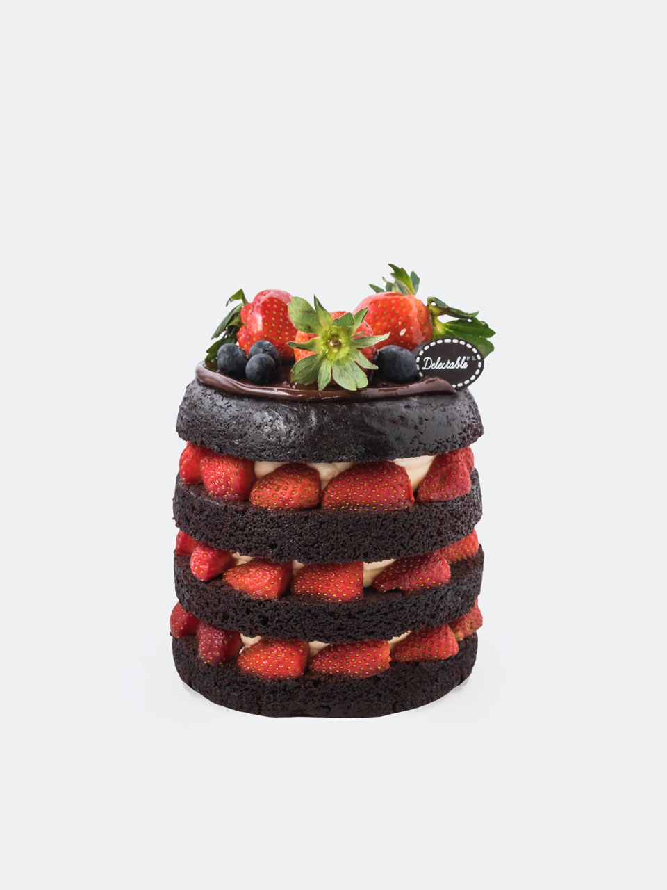 Chocolate Strawberry Cake