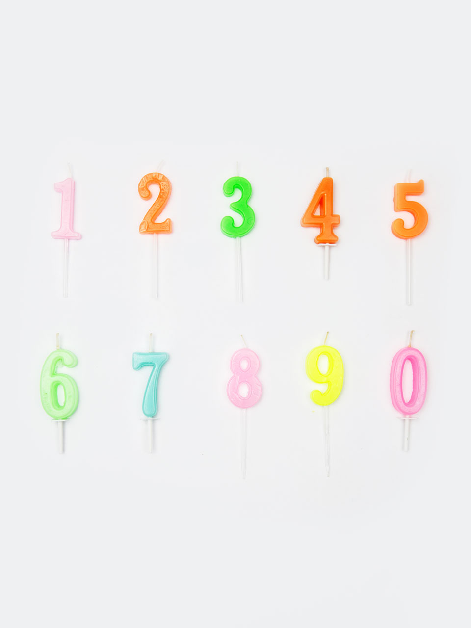 Numeral Candle