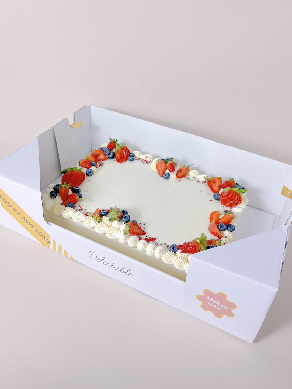 Fruit Block Party Cake